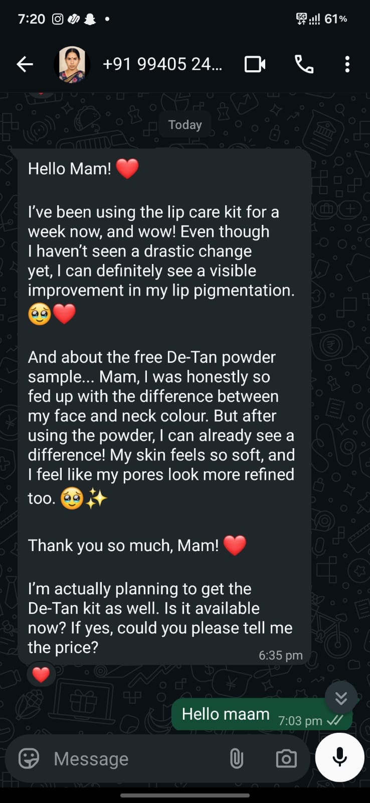 De-Tan Powder & Lip Kit Review